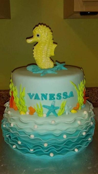 Vanessa's Under The Sea cake - Cake by Jazz