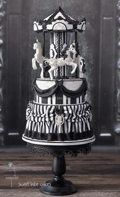 Victorian carousel cake - Cake by Tamara