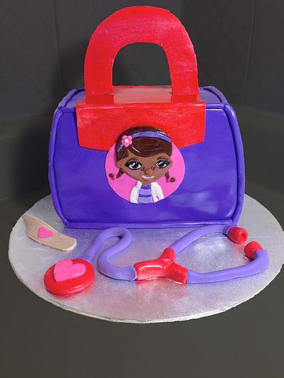 Doc McStuffins Cake - Cake by Jamie Cupcakes