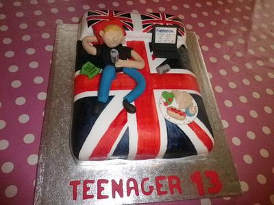 Teenager - Cake by Sugar Wish Cakes