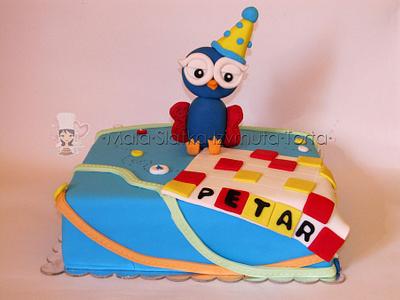 Little owl cake - Cake by tweetylina