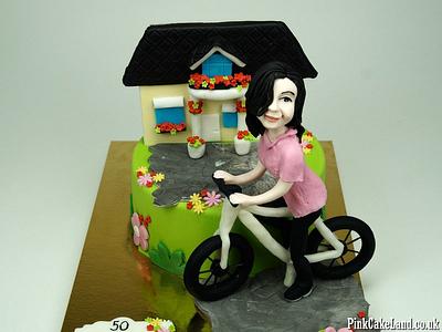 50th Birthday Cake for Her - Cake by Beatrice Maria