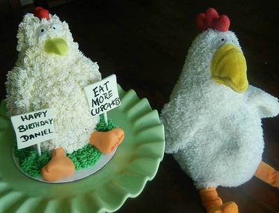 Chicken cake - Cake by SugarWhipped