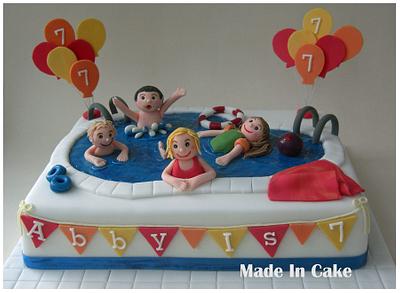 Swimming Pool  - Cake by June