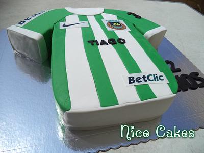 Football player - Cake by Paula Rebelo