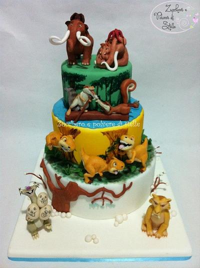 The Ice Age Cake! - Cake by Zucchero e polvere di stelle