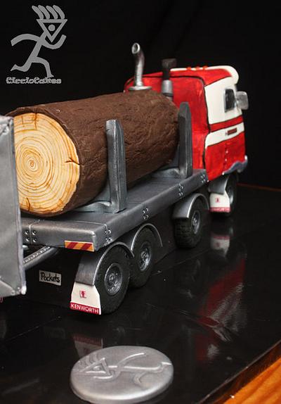 Log & Beer Truck Cake...entirely edible all 1.35m & 30KG - Cake by Ciccio 