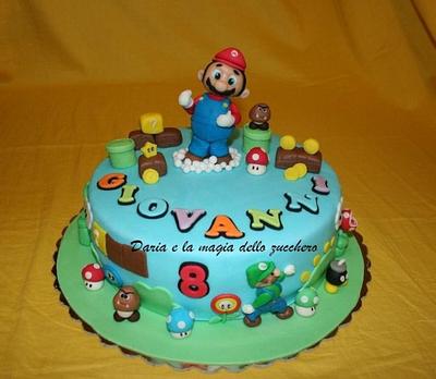 Mario Bros Cake - Cake by Daria Albanese