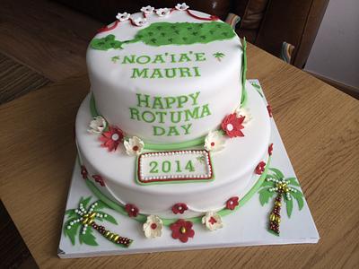 Rotuma Celebration Day - Cake by Littlelizacakes