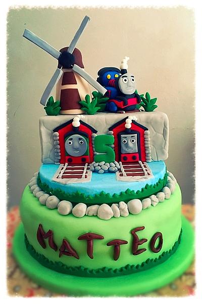 Thomas train cake  - Cake by Maria Stella