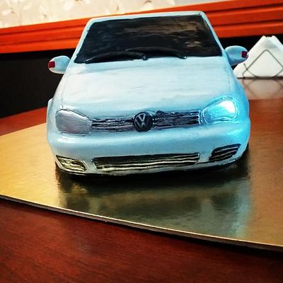 3D car cake VW MK4 - Cake by Ramiza Tortice 