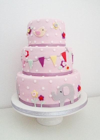 Baby girl cake - Cake by Dasa