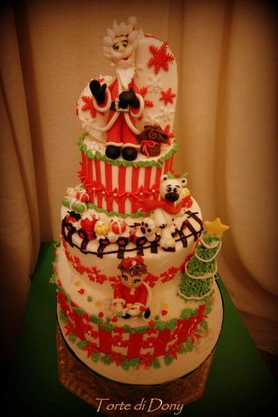 Christmas cake - Cake by Donatella Bussacchetti