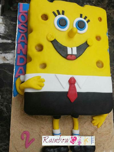 spongebob cake #fondantcake - Cake by Rainbowcake