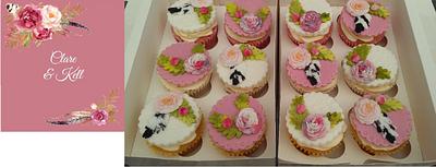 Bridal shower cupcakes - Cake by Karen's Kakery
