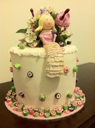 Fairy princess cake - Cake by Enchanting Merchant Company