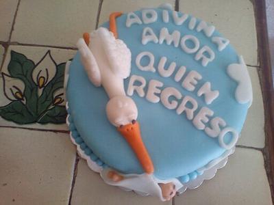 look who´s back!! - Cake by Erika Fabiola Salazar Macías