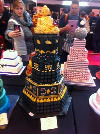 The Gold Buddha Wedding Cake - Cake by Eve