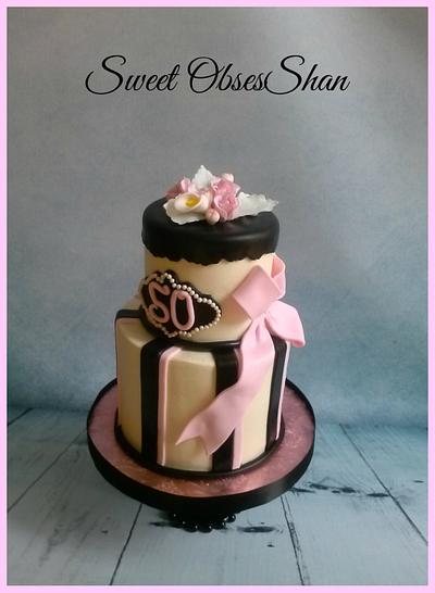 50th Birthday - Cake by Sweet ObsesShan