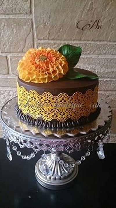 Yellow Beauty - Cake by Ashwini Tupe