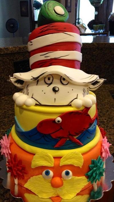 Happy Birthday Dr.Seuss - Cake by jeffsconfections