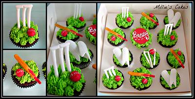 Cricket Cupcakes - Cake by Millie Rowe