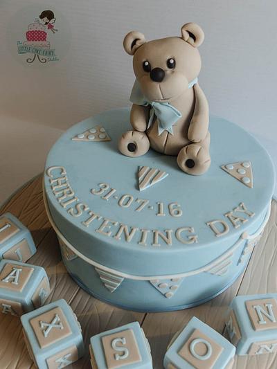 Bunting Bear - Cake by Little Cake Fairy Dublin