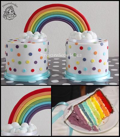 Over the rainbow - Cake by Droomkoekjes 
