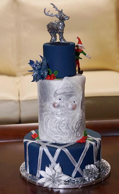 My Christmas Contest Cake - Cake by BunnyBakes