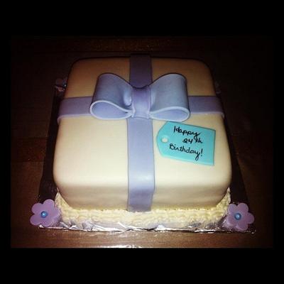 Gift Box Cake - Cake by Clary