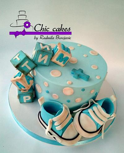 Blue baby cake - Cake by Radmila