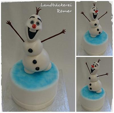 Olaf - Frozen - Cake by Marina Römer