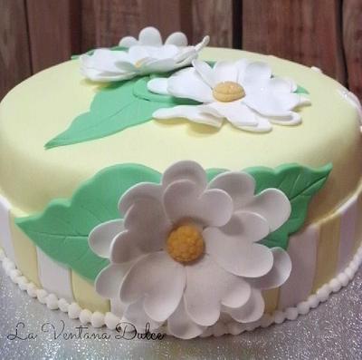 Flowers cake - Cake by Andrea - La Ventana Dulce