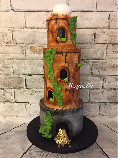 Tower  - Cake by Ksyusha