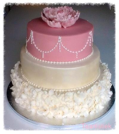 Wedding cake - Cake by Taartistiek