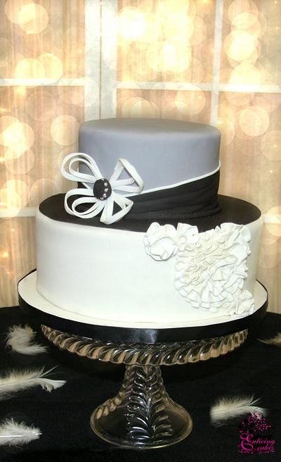 Modern Couture - Cake by Enticing Cakes Inc.