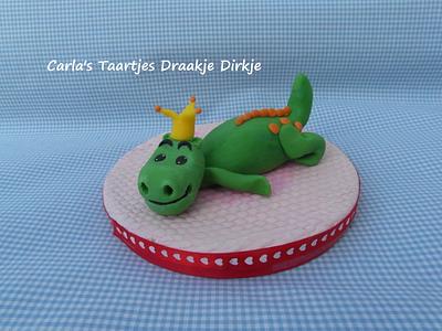 little dragon Dirkje - Cake by Carla 