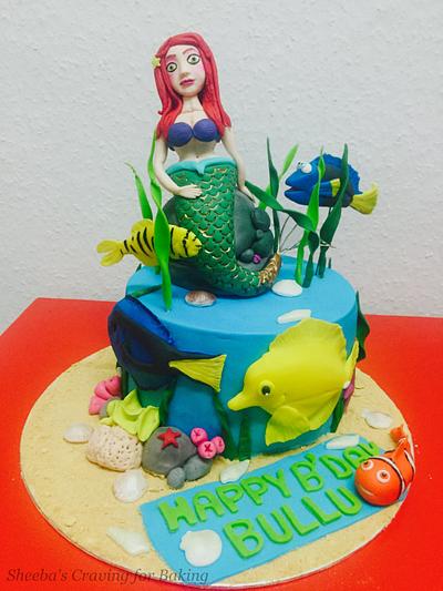 Mermaid cake - Cake by Sheeba's Craving for Baking 