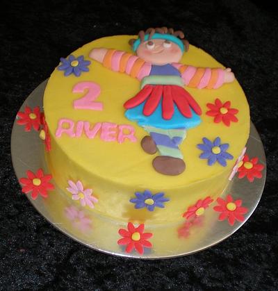 Upsy Daisy 2nd Birthday  - Cake by Sugarart Cakes