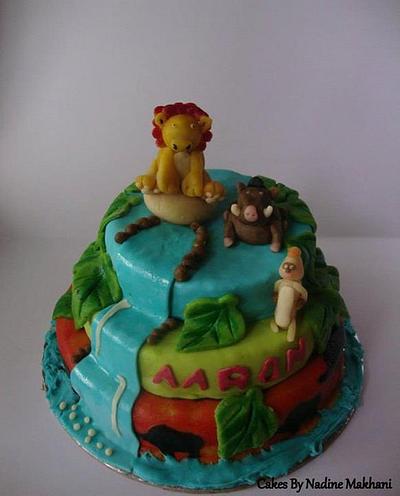 Lion King  - Cake by Nadine Makhani
