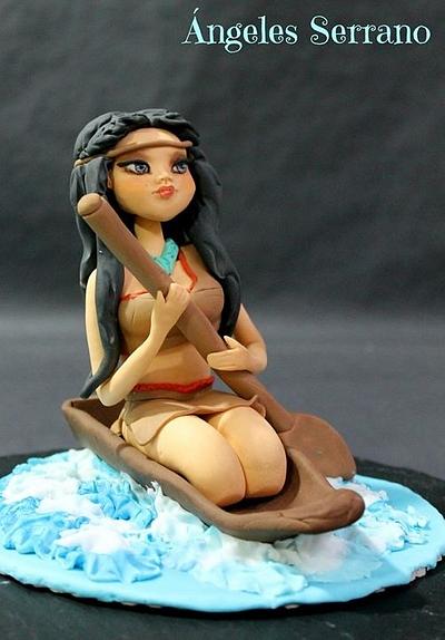 Pocahontas - Cake by Ángeles Serrano