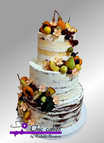 Naked cake - Cake by Radmila