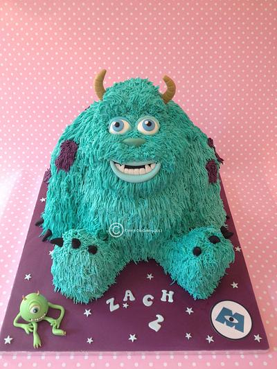 Monsters Inc Cake - Cake by ClaresCupcakery