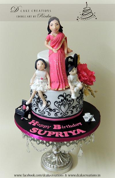 Cake for a doting Grandma - Cake by D Cake Creations®