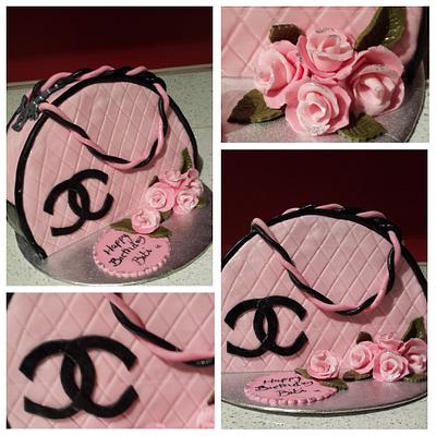 Pink handbag - Cake by sofeesmum