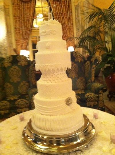 White wedding - Cake by John Flannery