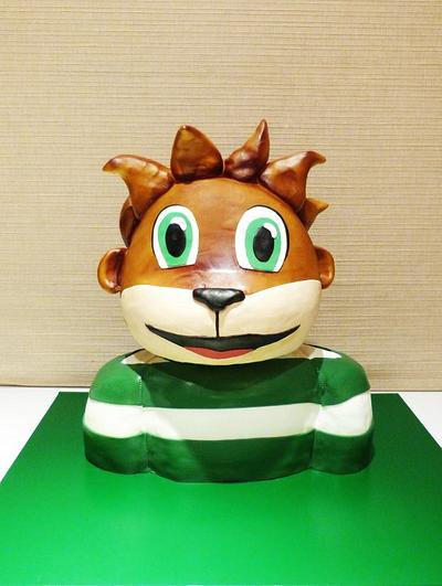 Soccer mascote - Cake by Margarida Abecassis