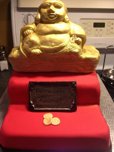 Buddha cake - Cake by Elaine