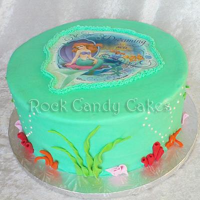 Mermaid - Cake by Rock Candy Cakes