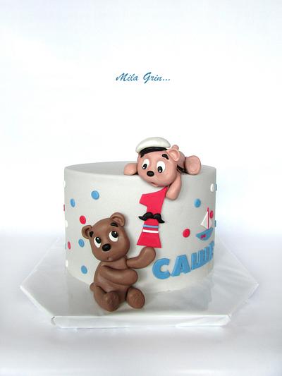 Teddy bears - Cake by Mila